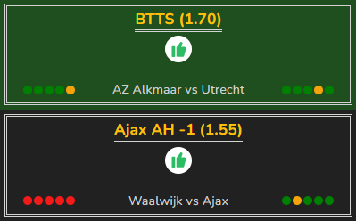 AZ Alkmaar vs Utrecht betting tip