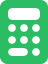 calculator green icon