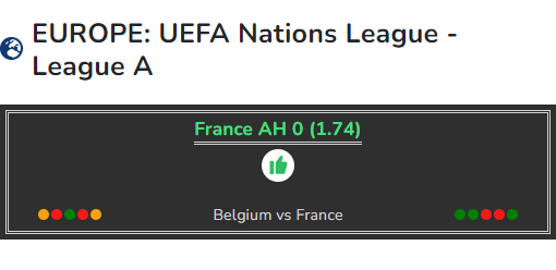 Belgium vs France