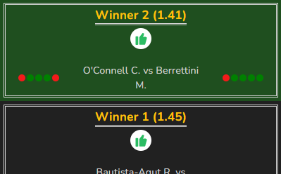 Christopher O'Connell vs Matteo Berrettini betting tip