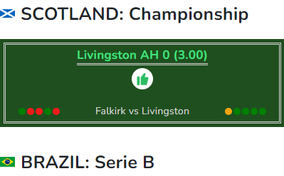 Falkirk vs Livingston betting tip