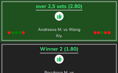 Mirra Andreeva vs Xiyu Wang betting tip