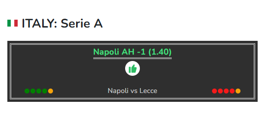 Napoli vs Lecce