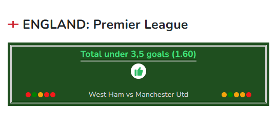 West Ham vs Manchester Utd