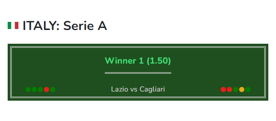 Lazio vs Cagliari