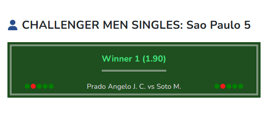 Prado Angelo vs Soto