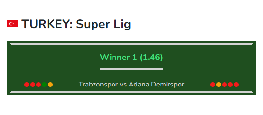 Trabzonspor vs Adana Demirspor